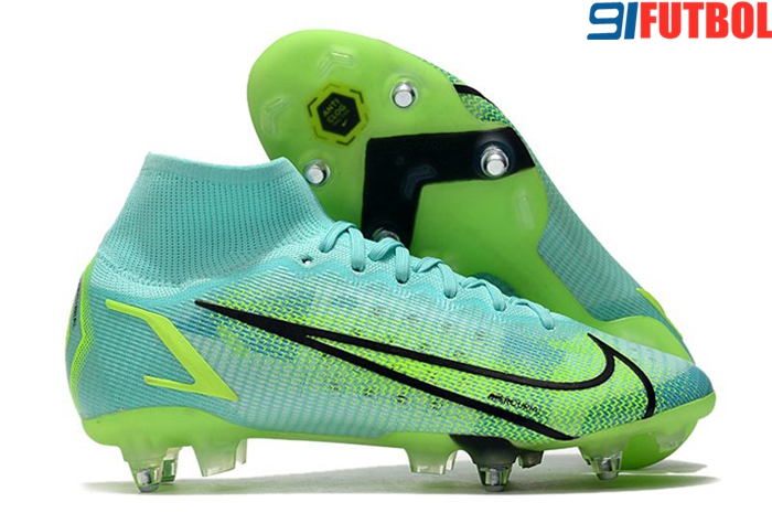 Nike Botas De Fútbol Mercurial Superfly VIII Elite SG PRO Anti Clog Verde