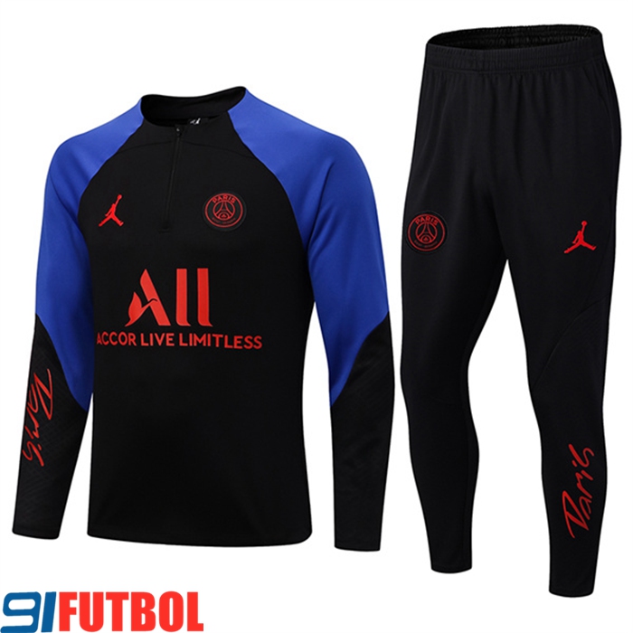 Chandal Equipos De Futbol Jordan PSG Azul/Negro 2022/2023
