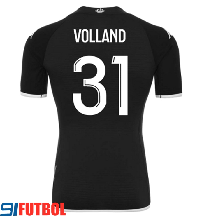 Camisetas De Futbol AS Monaco (VOLLAND #31) 2022/2023 Segunda