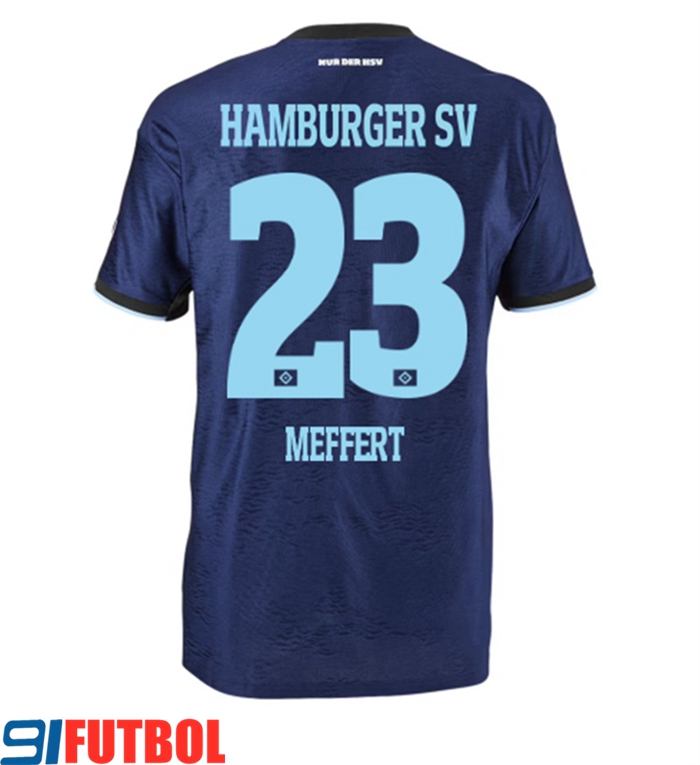 Camisetas De Futbol HSV Hamburg (MEFFERT #23) 2022/2023 Segunda