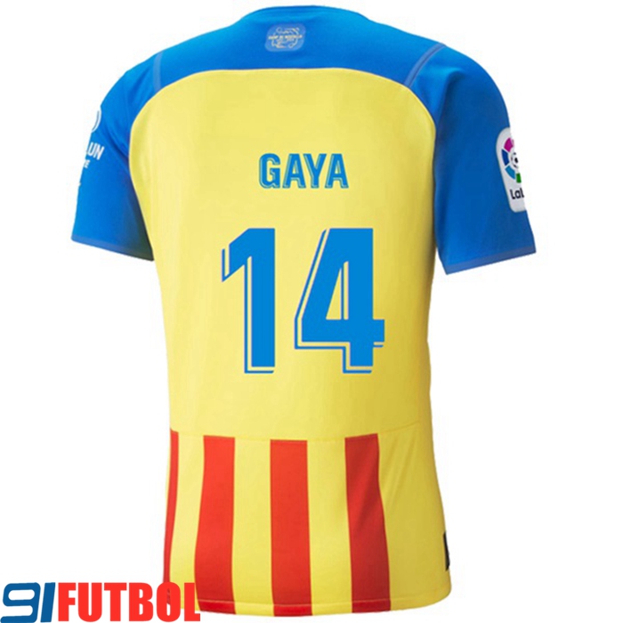 Camisetas De Futbol Valencia (GAYA #14) 2022/2023 Tercera