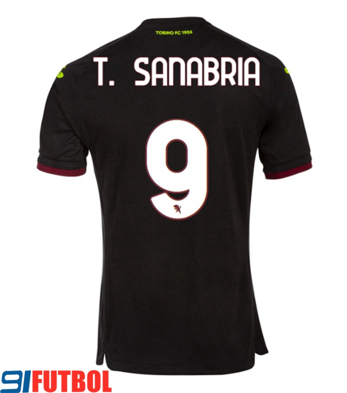 Camisetas De Futbol Torino (T. SANABRIA #9) 2022/2023 Tercera