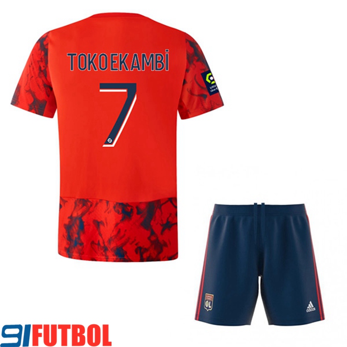 Camisetas De Futbol Lyon (TOKOEKAMBI #7) Ninos Segunda 2022/2023