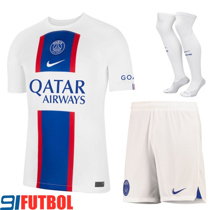 Camisetas De Futbol PSG Tercera (Cortos + Calcetines) 2022/2023