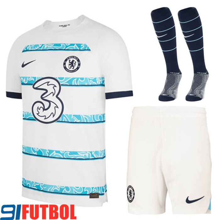 Camisetas De Futbol FC Chelsea Segunda (Cortos + Calcetines) 2022/2023