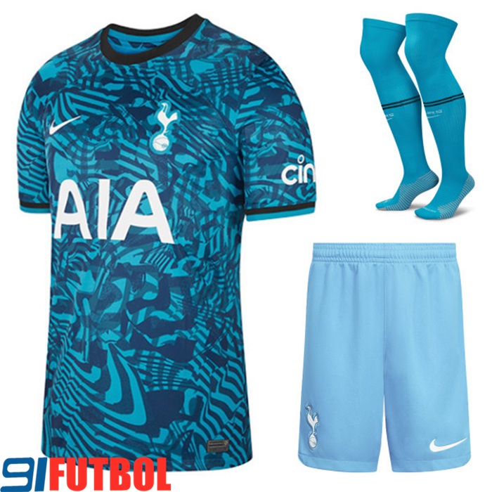 Camisetas De Futbol Tottenham Hotspurs Tercera (Cortos + Calcetines) 2022/2023