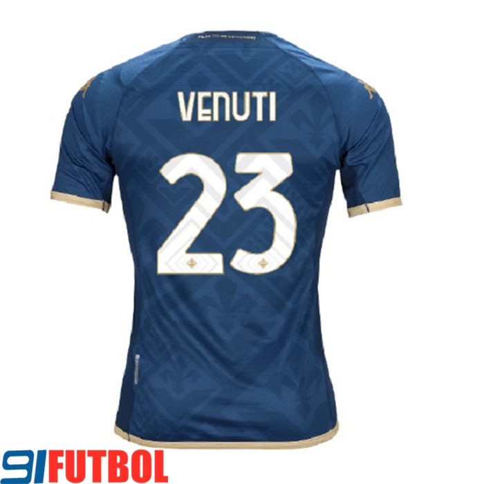 Camisetas De Futbol ACF Fiorentina (VENUTI #23) 2022/2023 Tercera