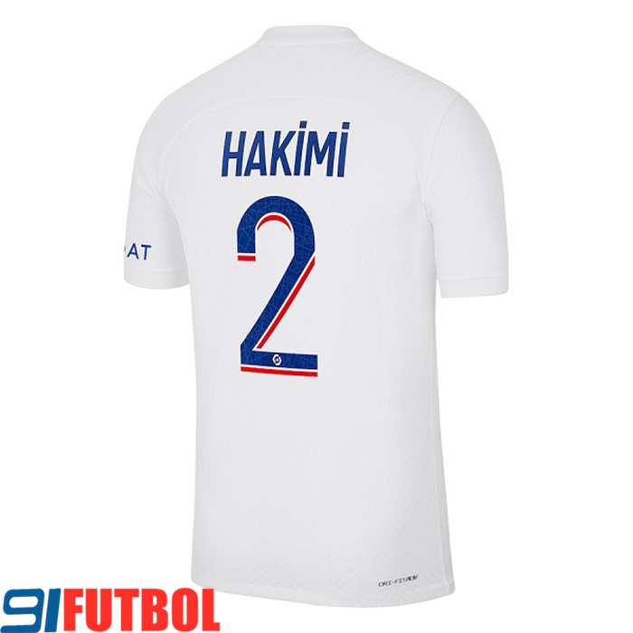 Camisetas De Futbol PSG (HAKIMI #2) 2022/2023 Tercera