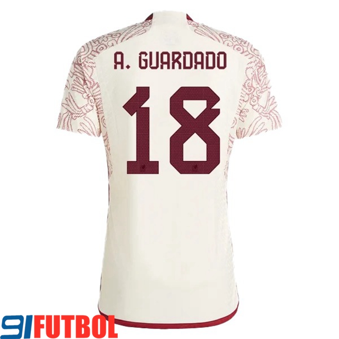 Camiseta Equipo Nacional México (A. GUARDADO #18) 2022/2023 Segunda