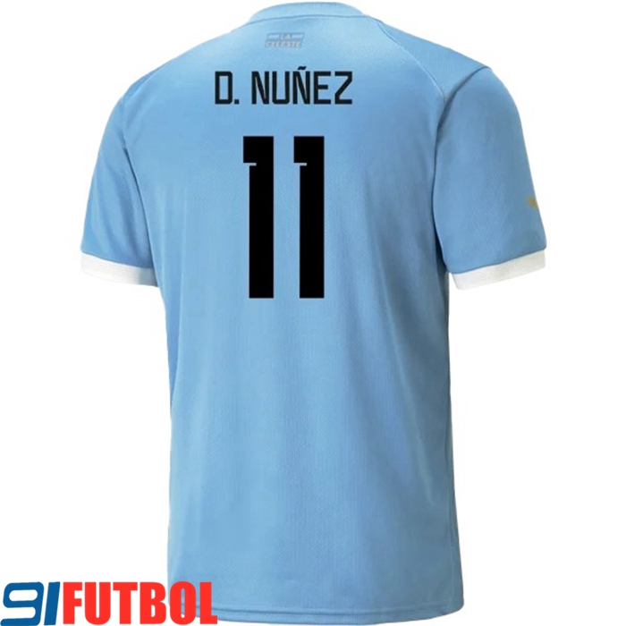Camiseta Equipo Nacional Uruguay (D.NUÑEZ #11) 2022/2023 Primera