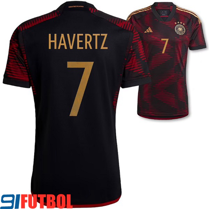 Camiseta Equipo Nacional Alemania (HAVerdeZ #7) 2022/2023 Segunda
