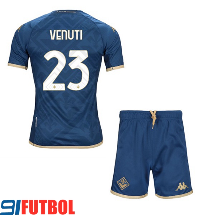 Camisetas De Futbol ACF Fiorentina (VENUTI #23) Ninoss Tercera 2022/2023