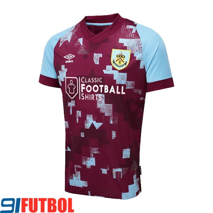 Nueva Camisetas De Futbol Burnley Primera 2022/2023