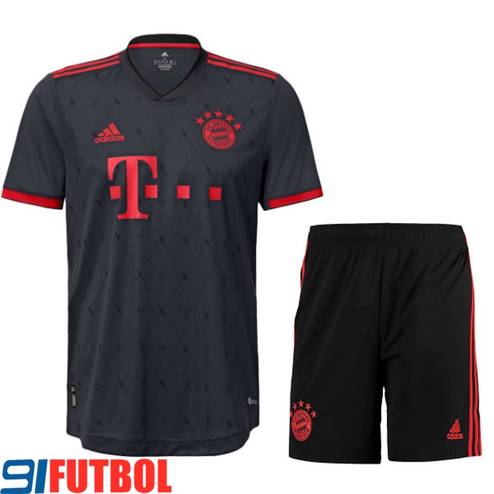 Nueva Camisetas De Futbol Bayern Munich Ninos Tercera 2022/2023