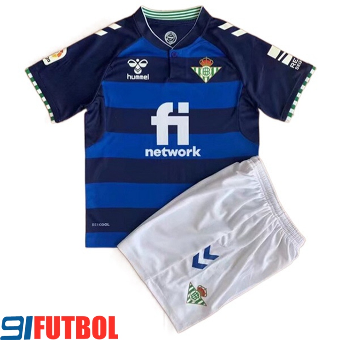 Nueva Camisetas De Futbol Real Betis Ninos Segunda 2022/2023