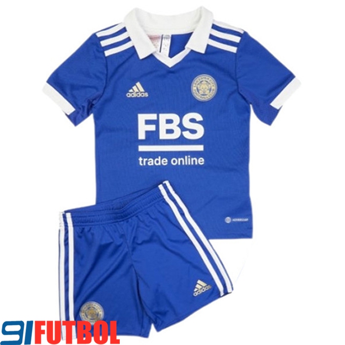 Nueva Camisetas De Futbol Leicester City Ninos Primera 2022/2023