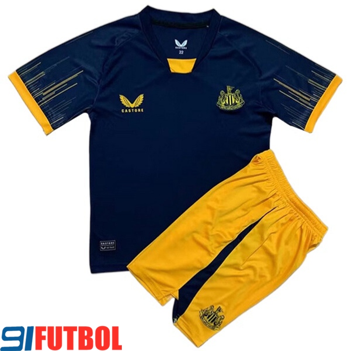 Nueva Camisetas De Futbol Newcastle United Ninos Segunda 2022/2023