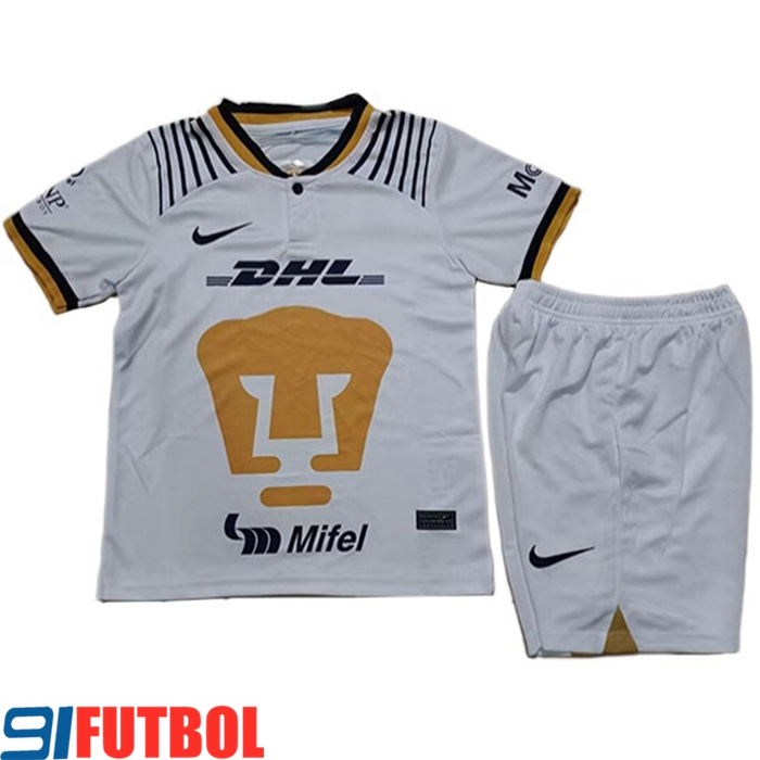 Replica Nueva Camisetas De Futbol Pumas UNAM Ninos Primera 2022/2023