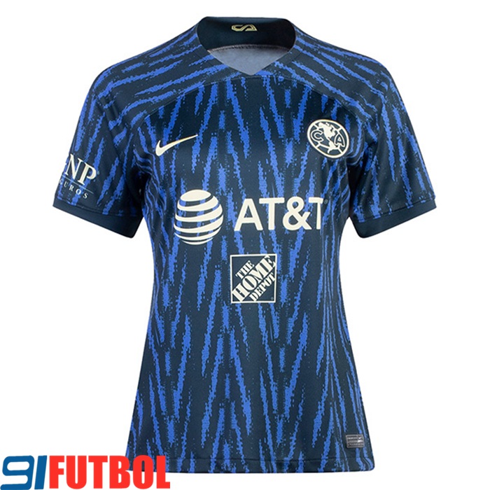 Camisetas De Futbol Club America Mujer Segunda 2022/2023