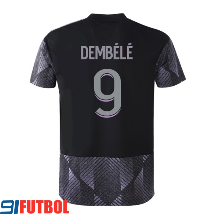 Camisetas De Futbol Lyon (DEMBÉLÉ #9) 2022/2023 Tercera