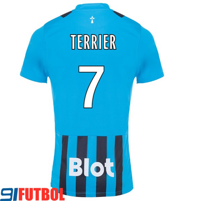 Camisetas De Futbol Stade Rennais (TERRIER #7) 2022/2023 Tercera