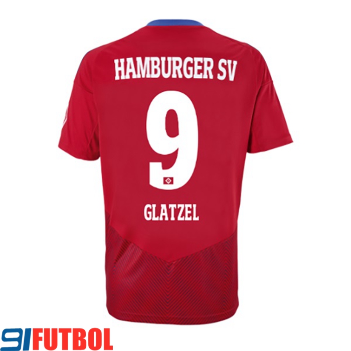 Camisetas De Futbol Hamburger SV (GLATZEL #9) 2022/2023 Tercera