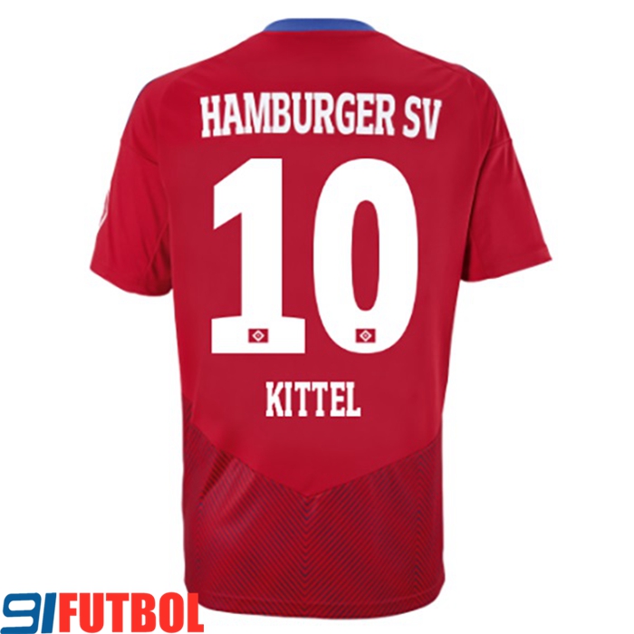 Camisetas De Futbol Hamburger SV (KITTEL #10) 2022/2023 Tercera