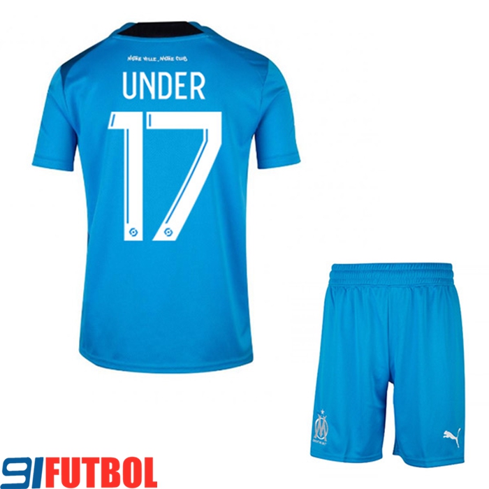 Camisetas De Futbol Marsella (UNDER #17) Ninos Tercera 2022/2023