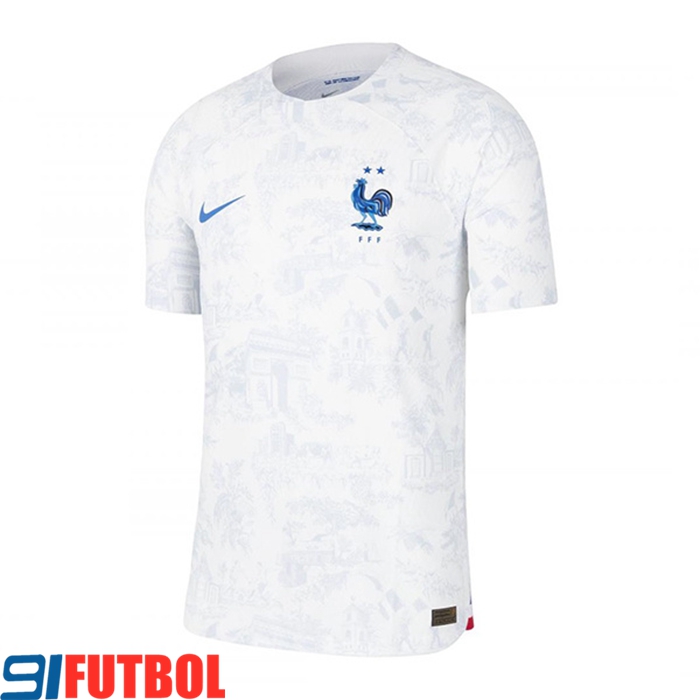 Nueva Camisetas De Futbol Francia Segunda Copa Del Mundo 2022