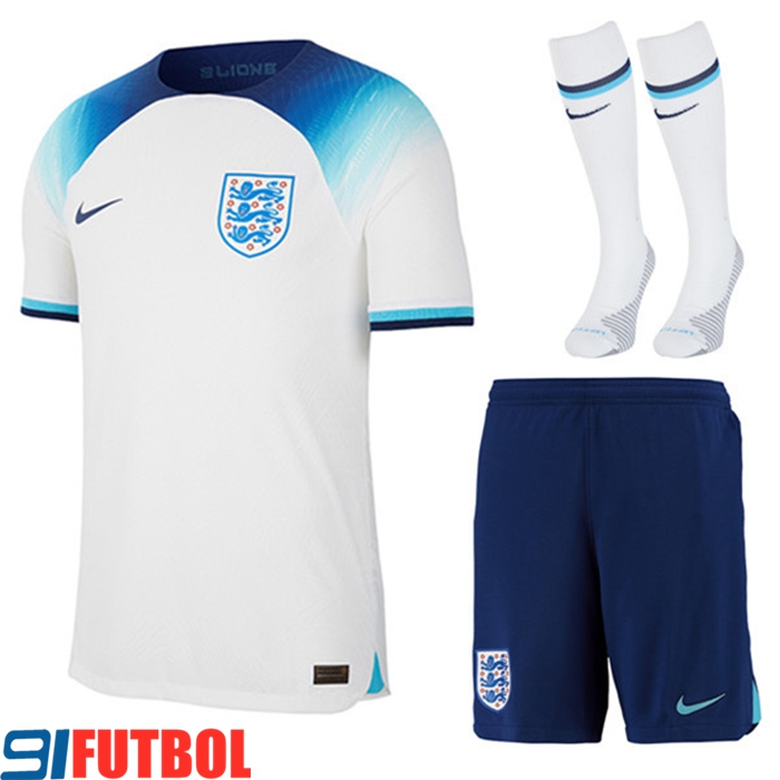 Camisetas De Futbol Inglaterra Primera (Cortos + Pantalones) 2022/2023