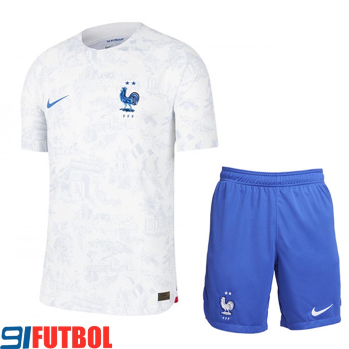 Nueva Camisetas De Futbol Francia Segunda 2022/2023