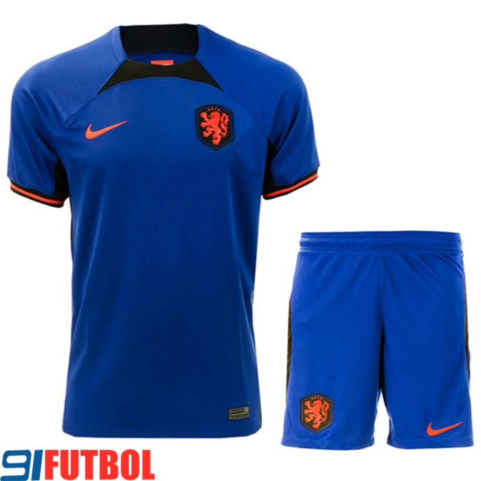 Nueva Camisetas De Futbol Países Bajos Segunda 2022/2023