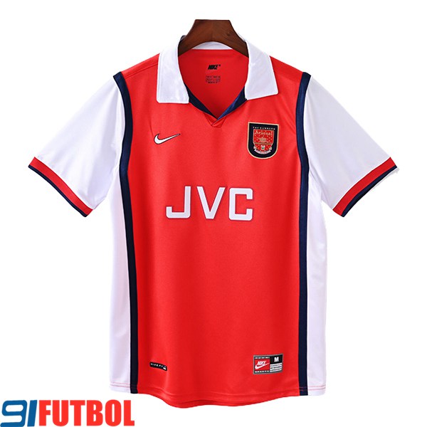 Camisetas De Futbol Arsenal Retro Primera 1998/1999