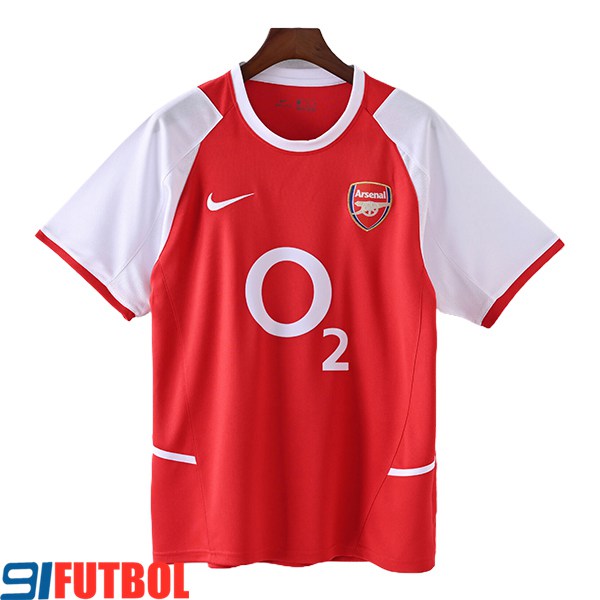 Camisetas De Futbol Arsenal Retro Primera 2002/2003