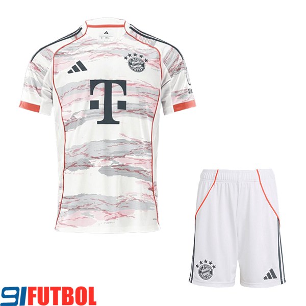 Nueva Camisetas De Futbol Boca Bayern Munich Ninos Segunda 2025/2026