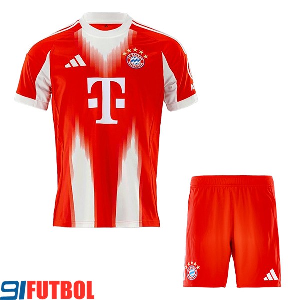 Nueva Camisetas De Futbol Bayern Munich Ninos Primera 2025/2026